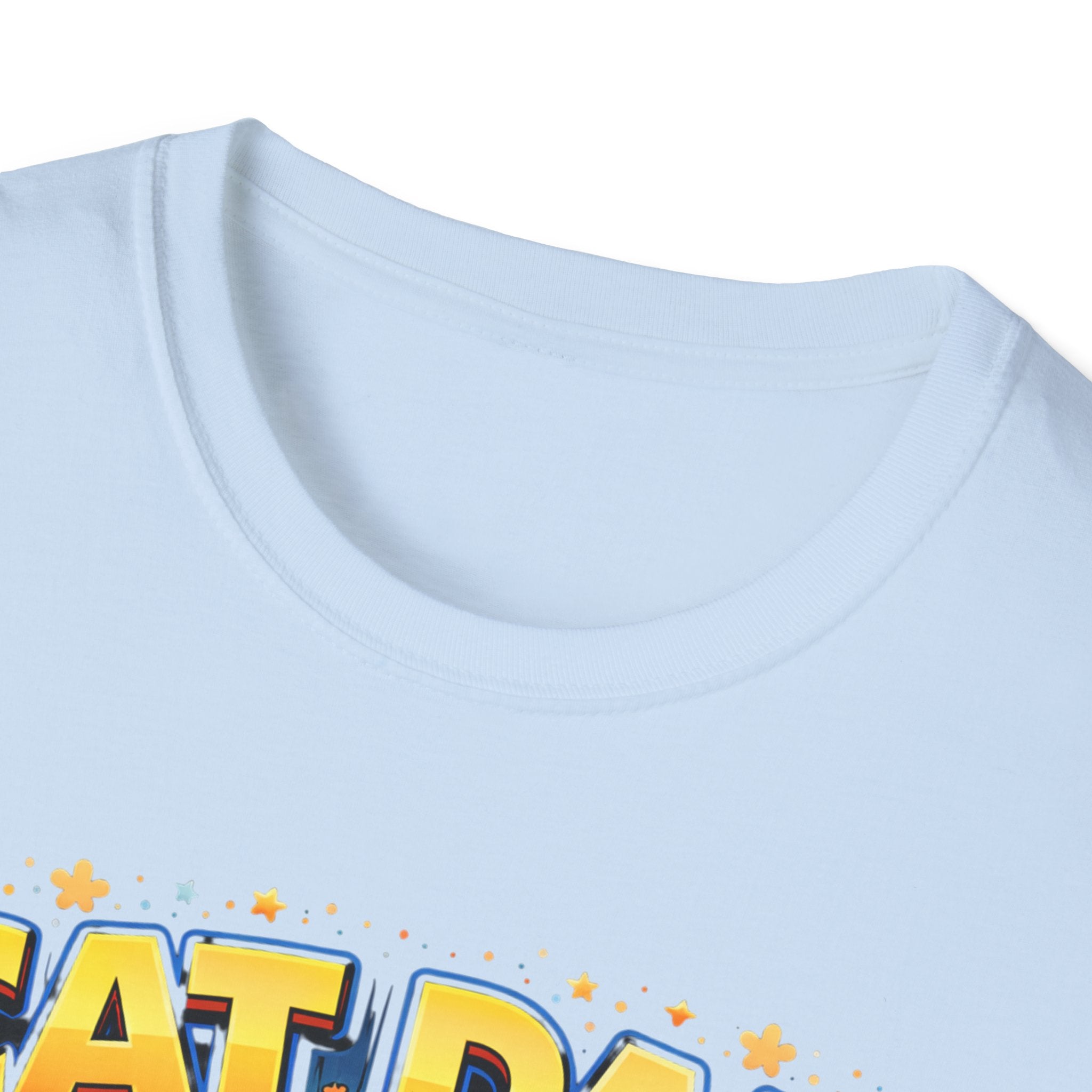 Cat Dad graphic T-Shirt | Cute kittens, colorful illustration, pet lover tee