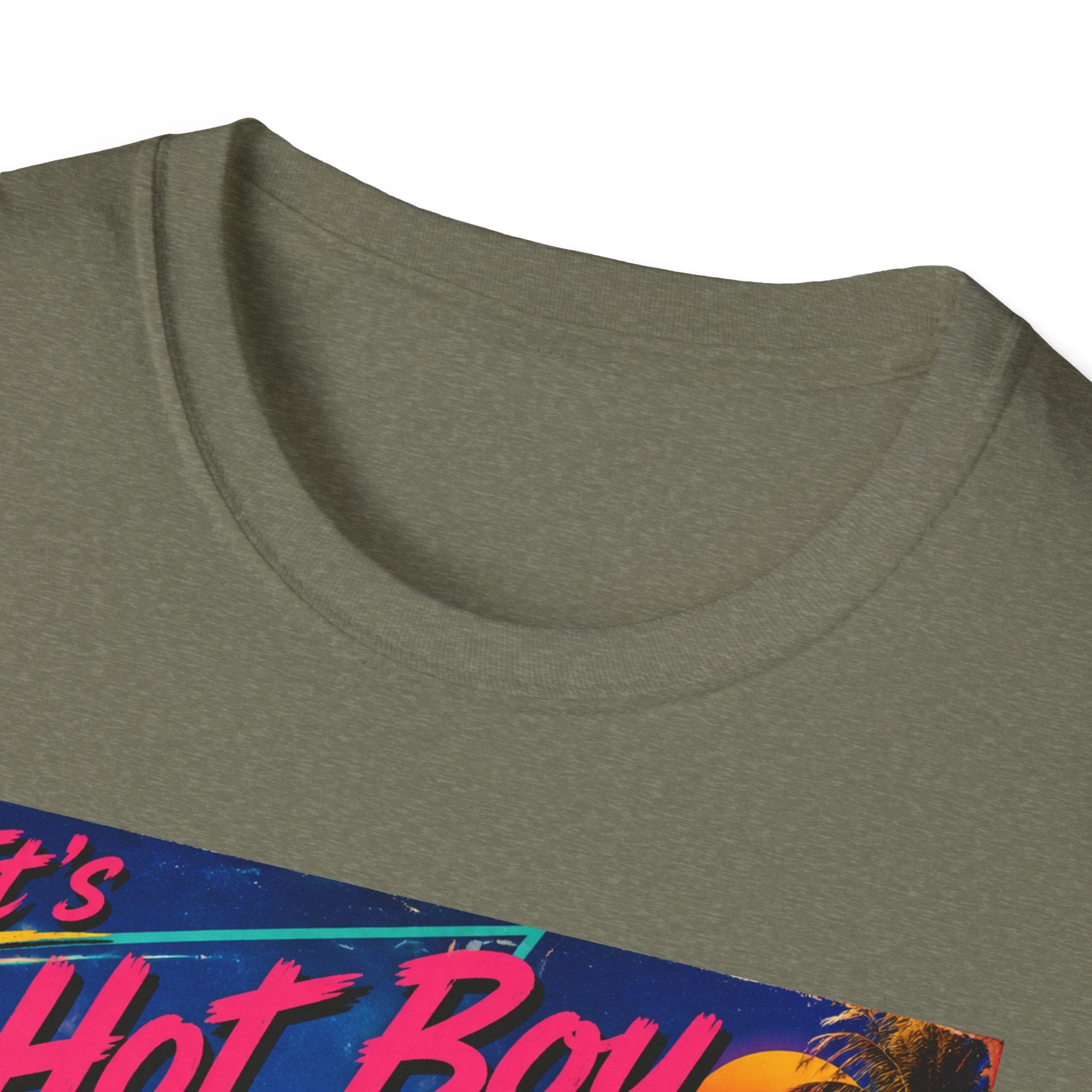 Hot Boy Summer Time cat graphic T-Shirt | retro beach vaporwave
