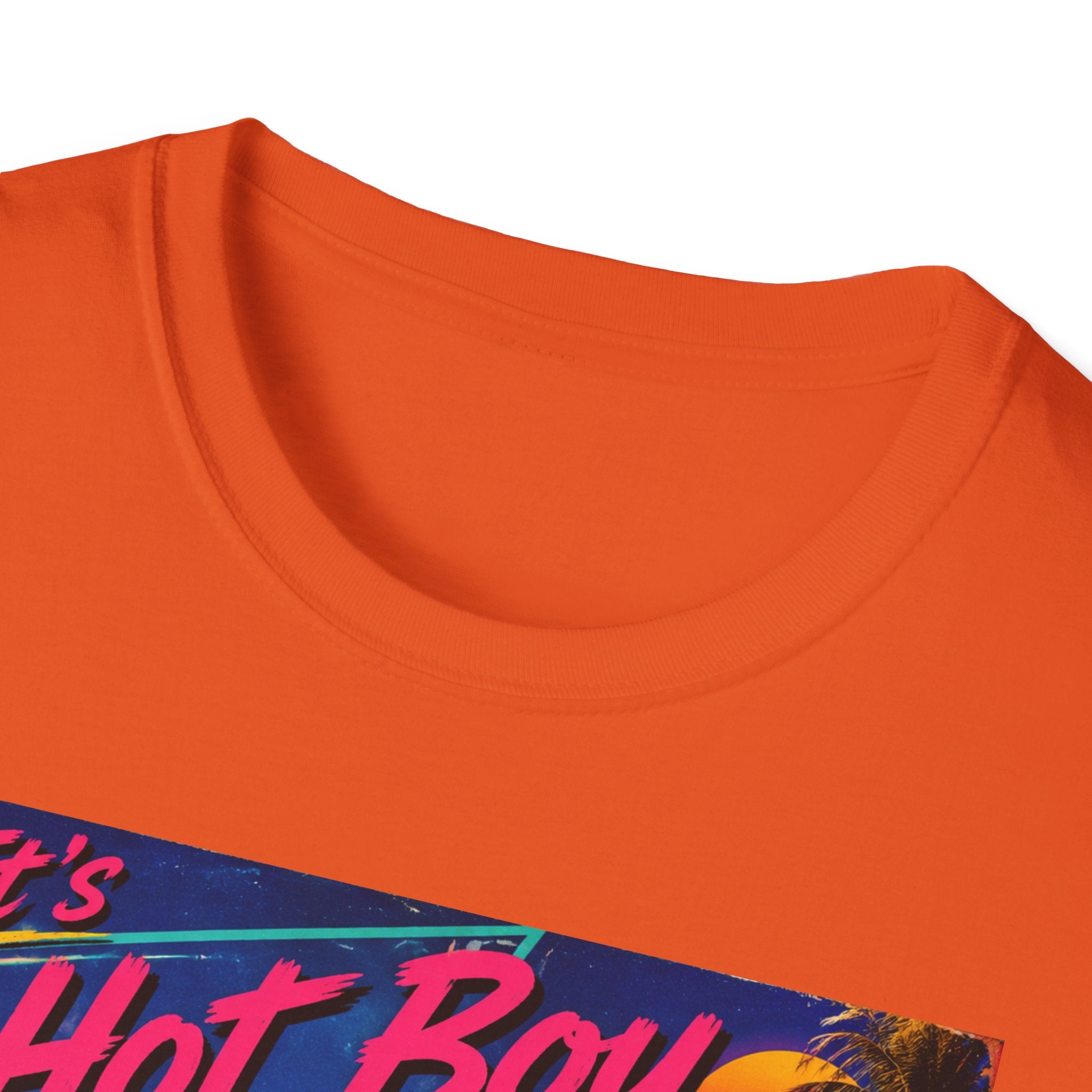 Hot Boy Summer Time cat graphic T-Shirt | retro beach vaporwave