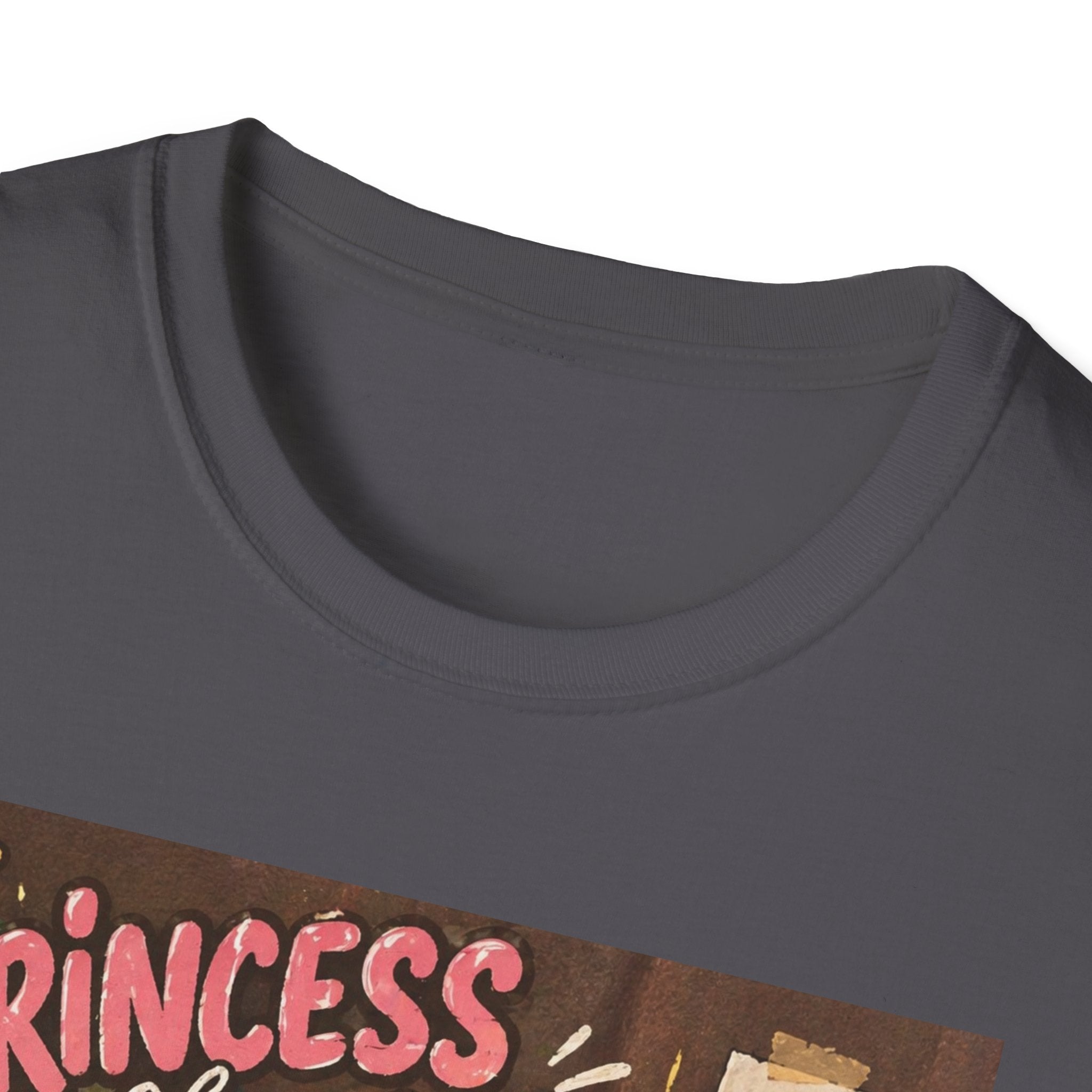 Princess and Chill Maltese Dog T-Shirt | Cute Dog Illustration