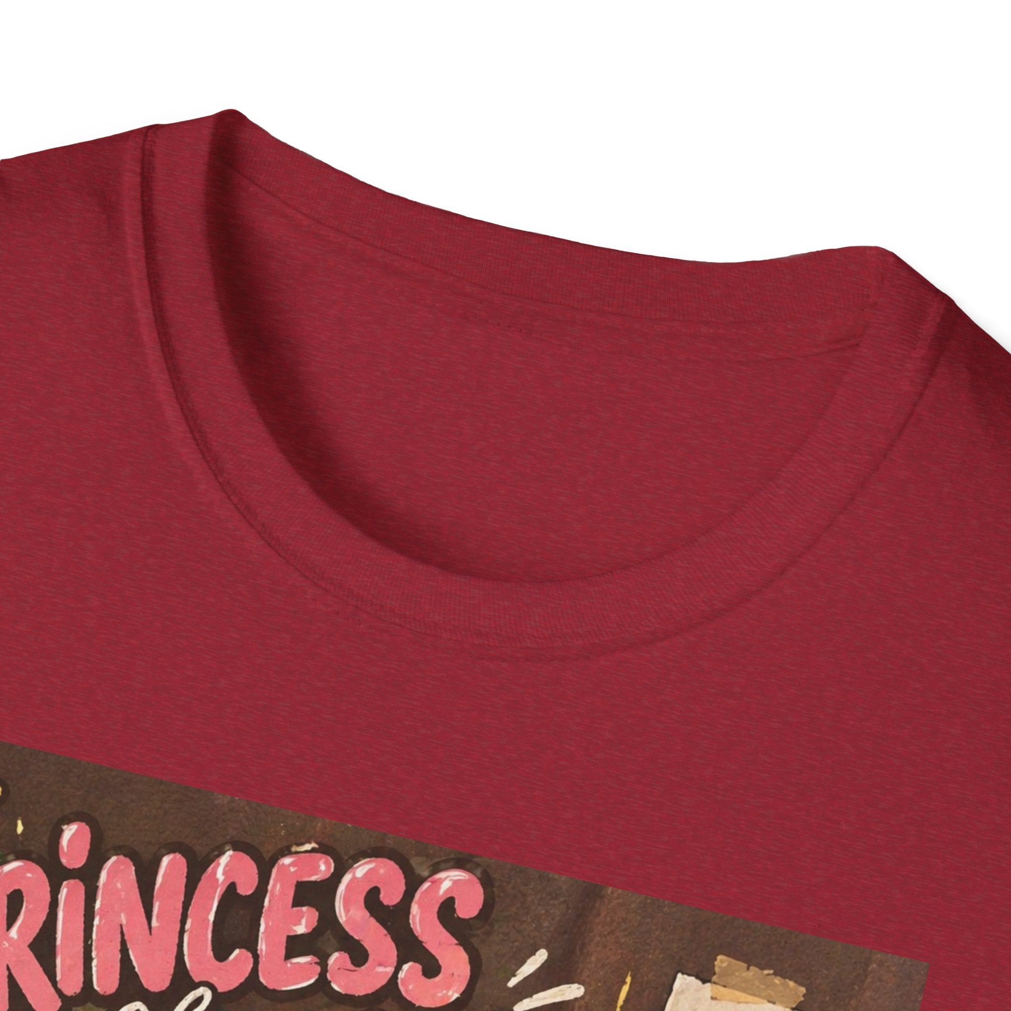 Princess and Chill Maltese Dog T-Shirt | Cute Dog Illustration