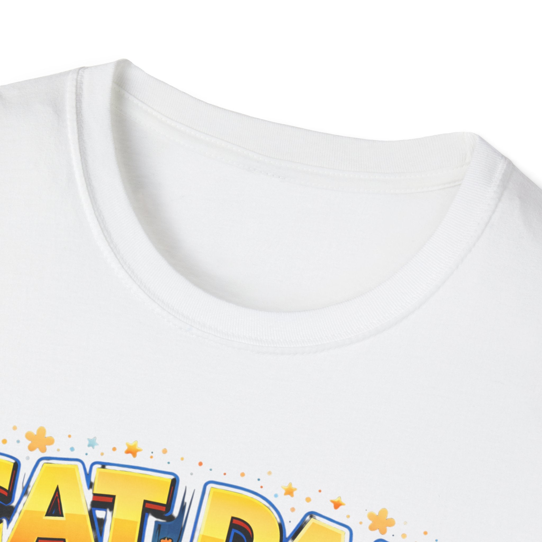 Cat Dad graphic T-Shirt | Cute kittens, colorful illustration, pet lover tee