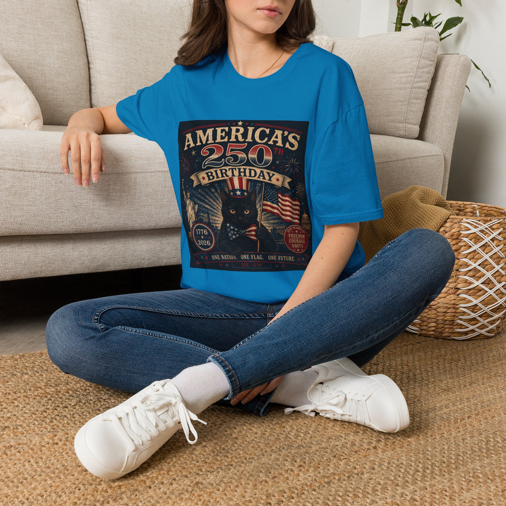 America's 250th Birthday T-Shirt | 1776–2026 Patriotic Graphic Tee