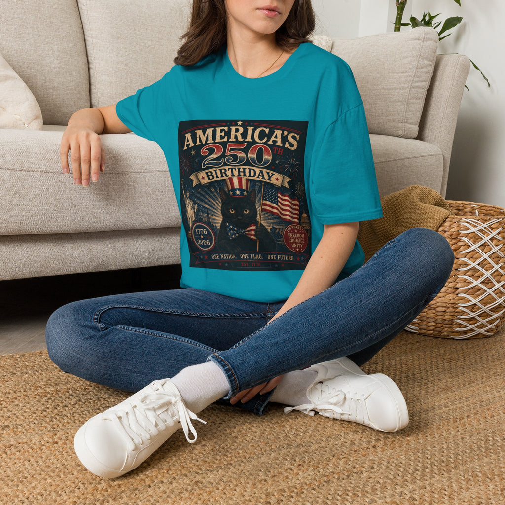 America's 250th Birthday T-Shirt | 1776–2026 Patriotic Graphic Tee