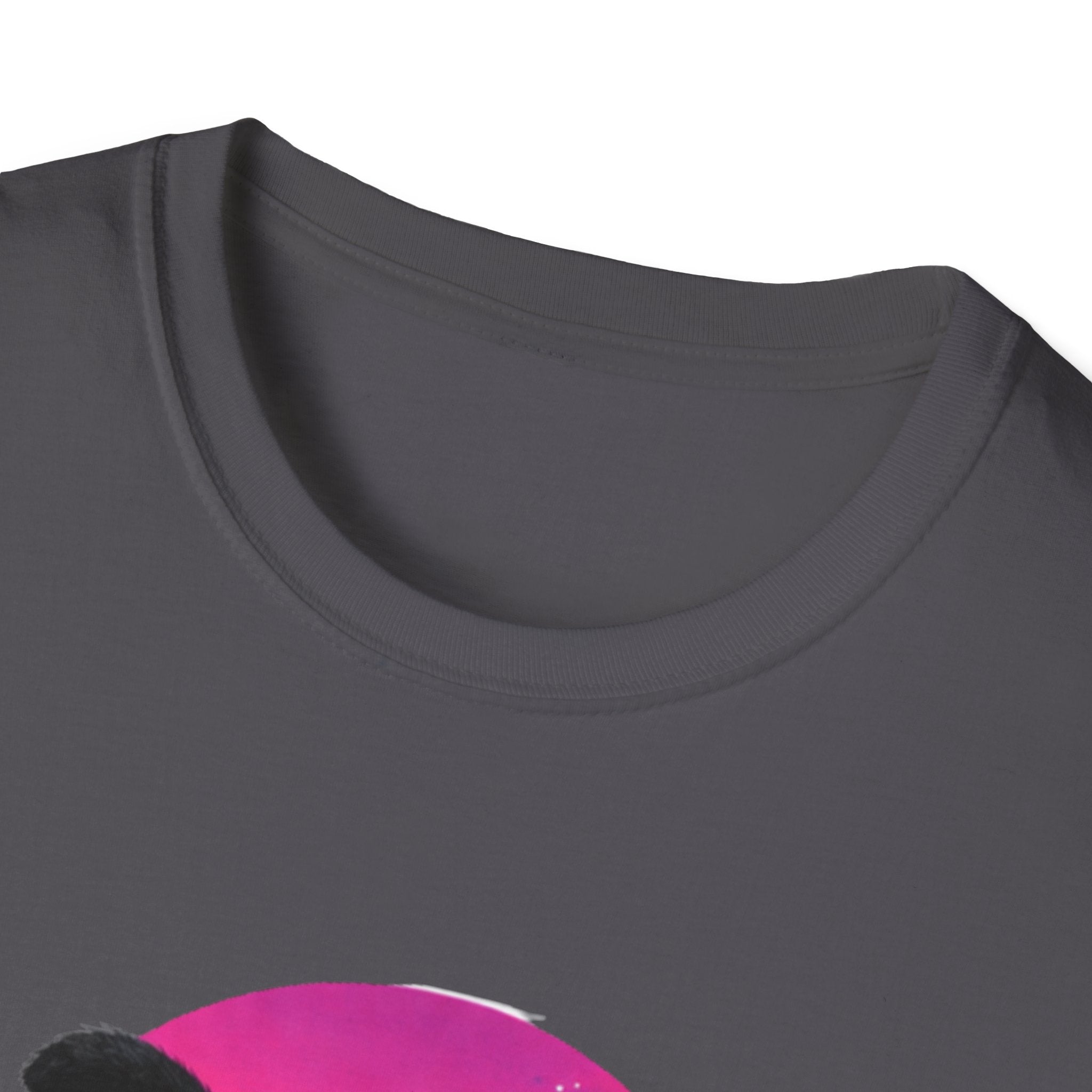 Retro Vaporwave Black Cats T-Shirt | Neon Sunset City