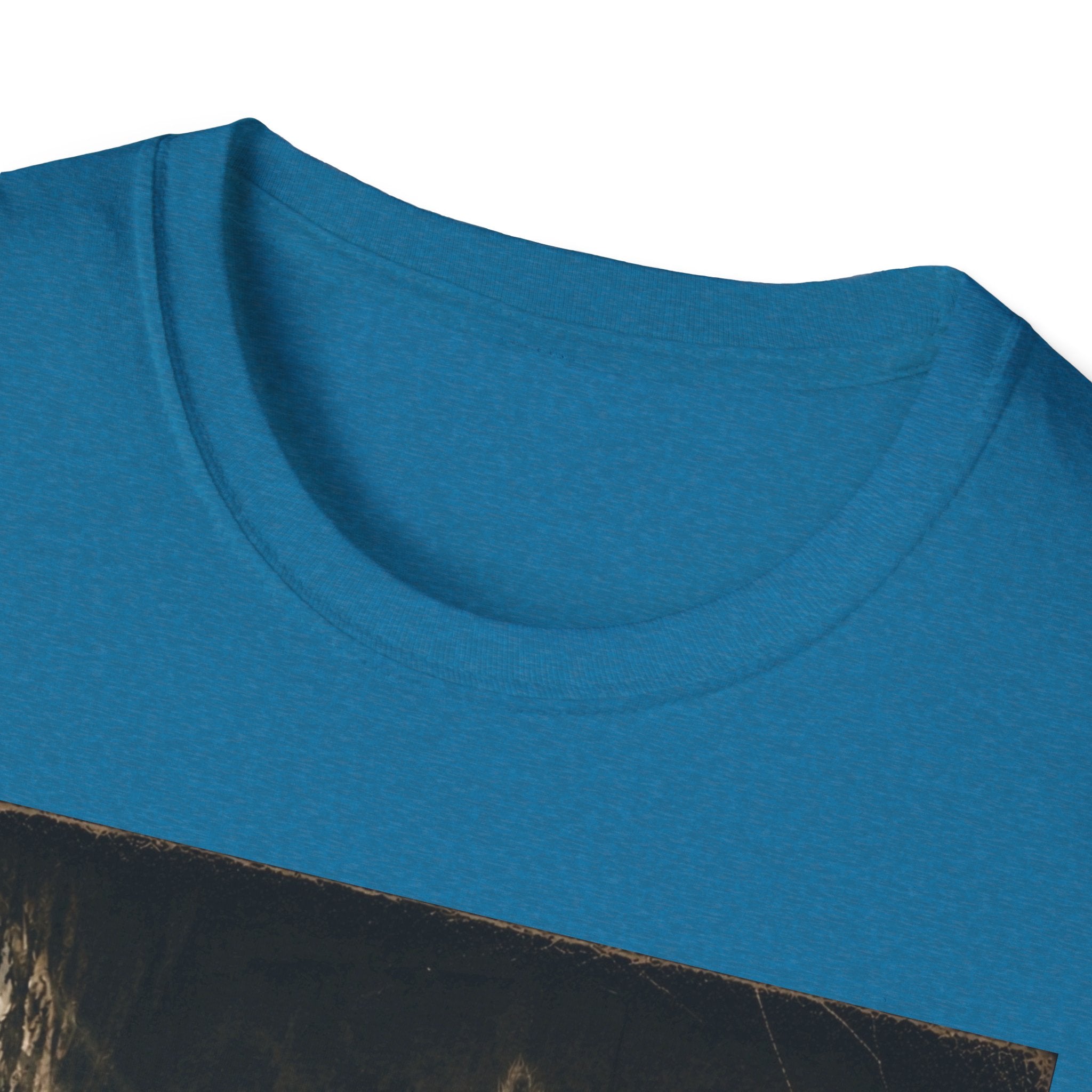 Gray Spooky Cat T-Shirt | Halloween Cat Shirt
