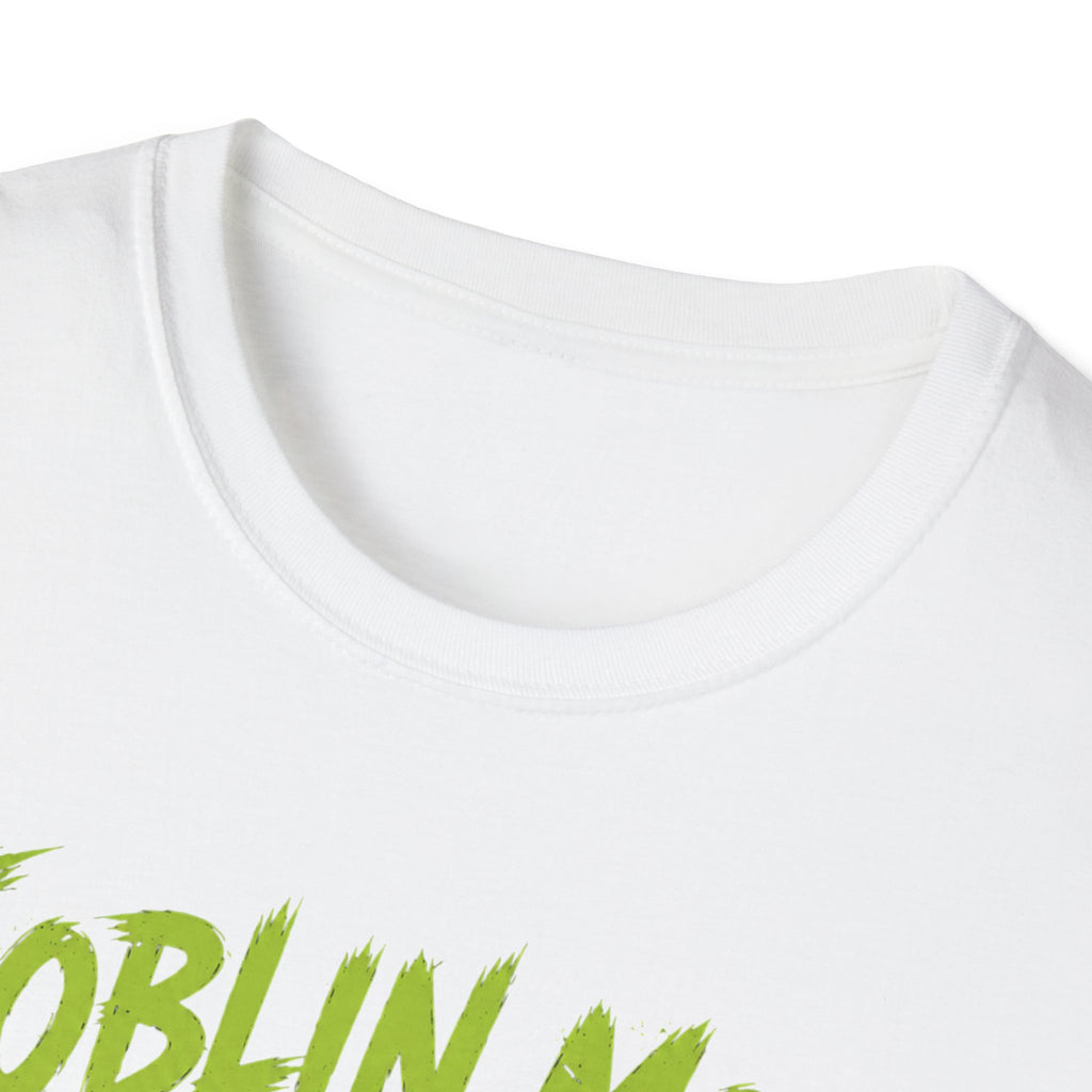 Goblin Mode Activated Cat T-Shirt | Fantasy Cat Illustration, Halloween Vibe