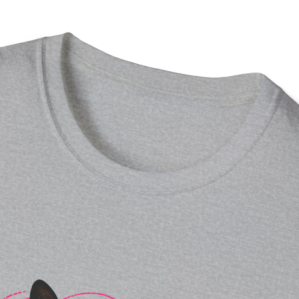 Confused Black Cat why did I walk in here? T-Shirt | Cat Humor Tee
