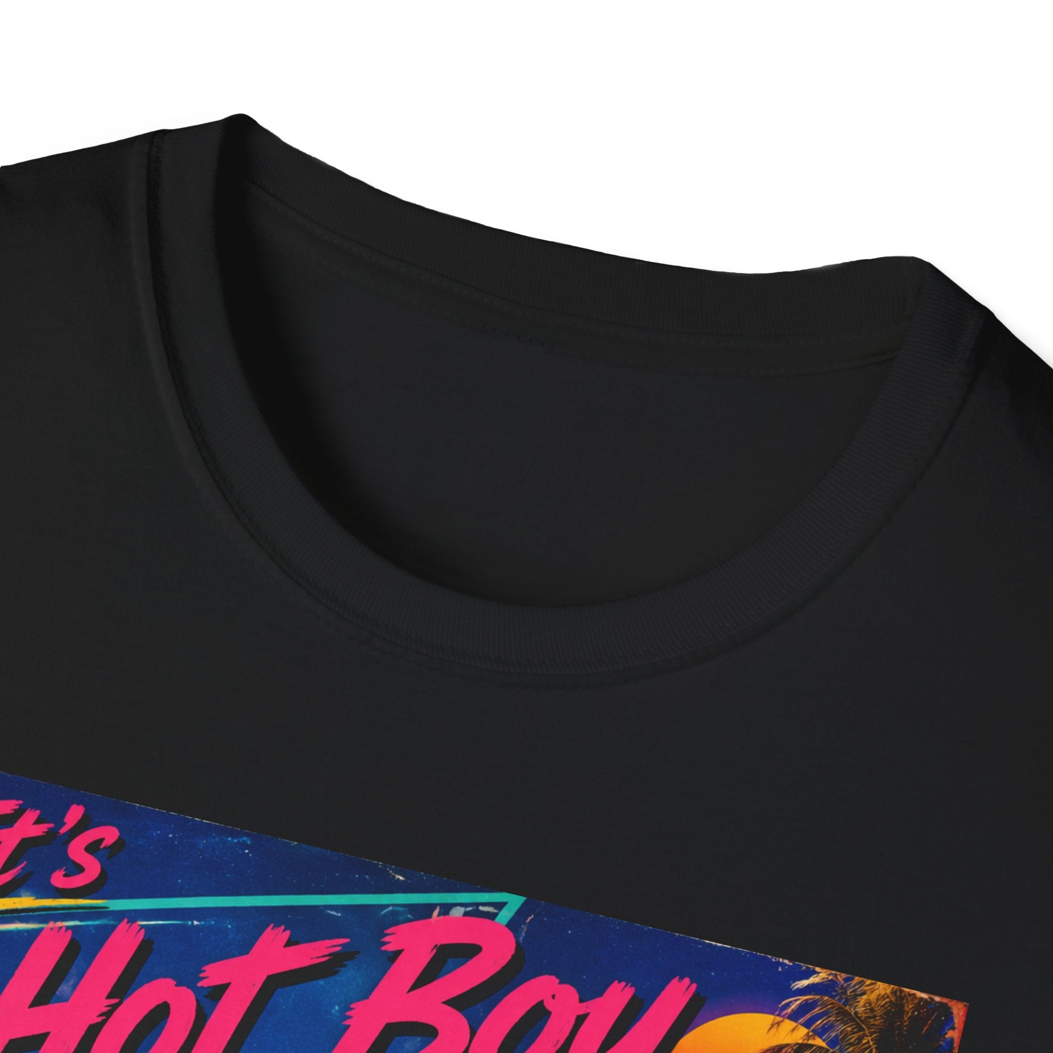 Hot Boy Summer Time cat graphic T-Shirt | retro beach vaporwave