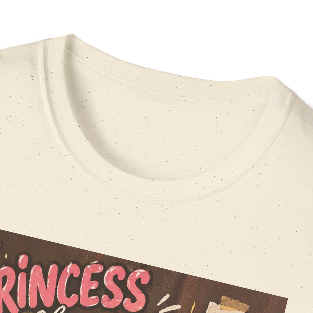 Princess and Chill Maltese Dog T-Shirt | Cute Dog Illustration