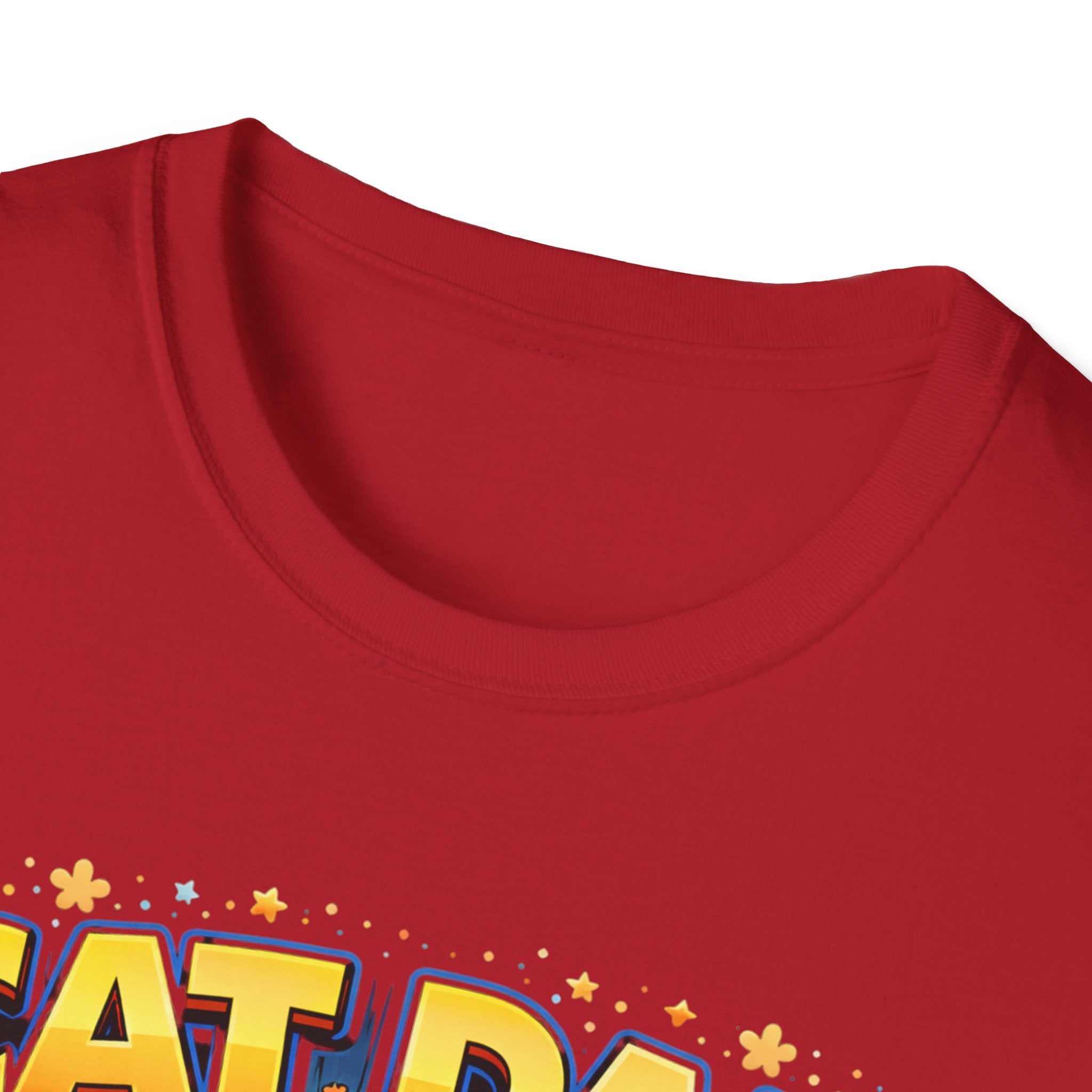 Cat Dad graphic T-Shirt | Cute kittens, colorful illustration, pet lover tee