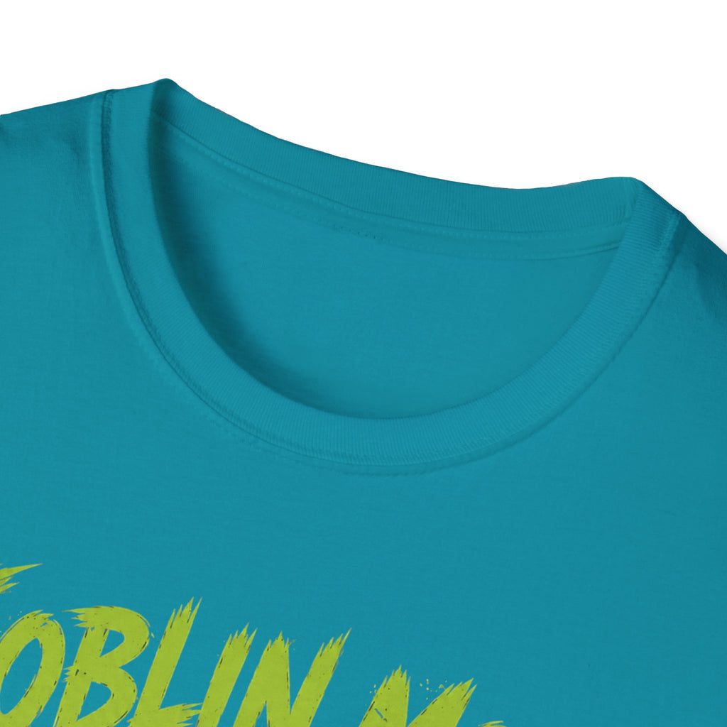 Goblin Mode Activated Cat T-Shirt | Fantasy Cat Illustration, Halloween Vibe