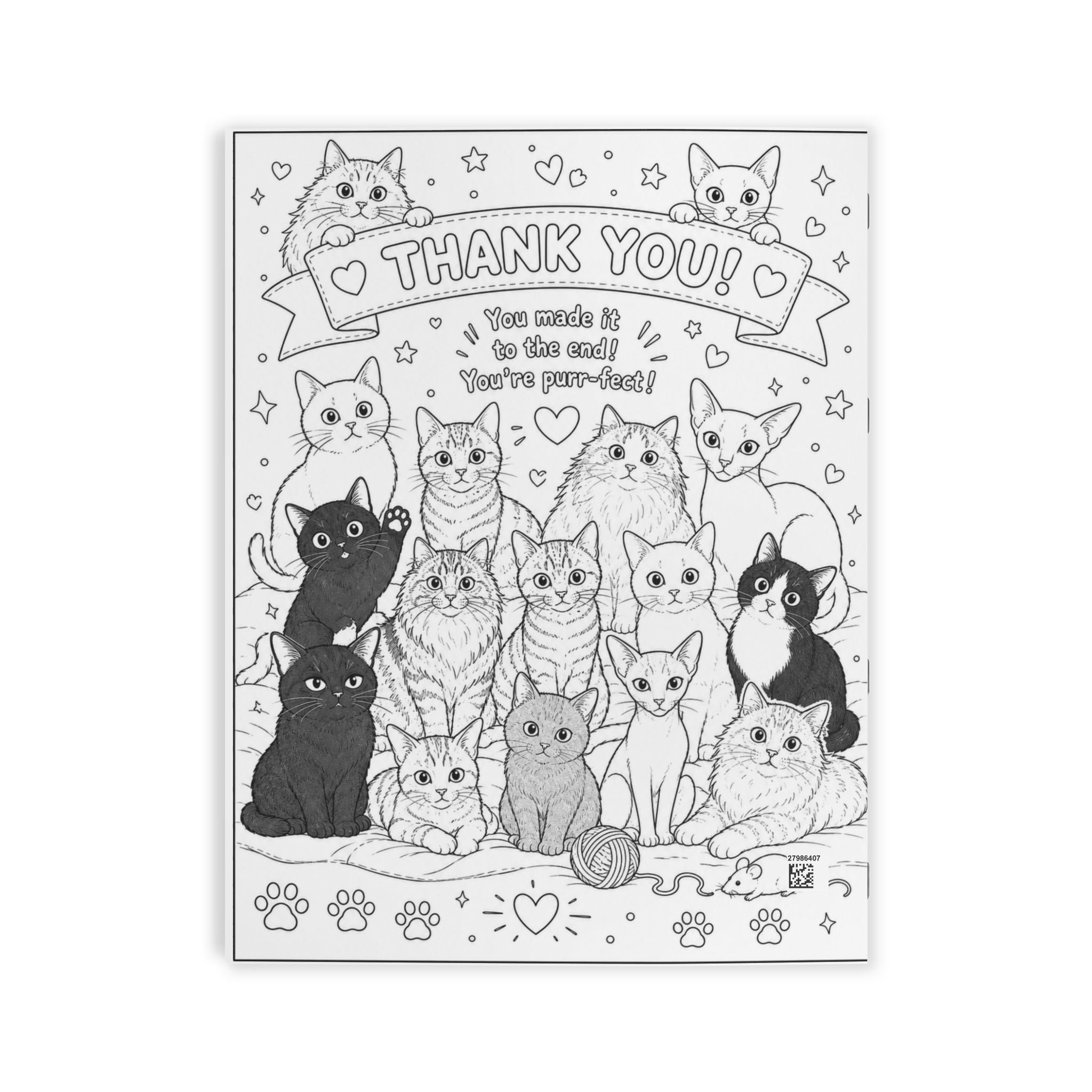Mentally in Another Tab coloring book | Black Cats, Cute Cat Illustrations, Adult Coloring