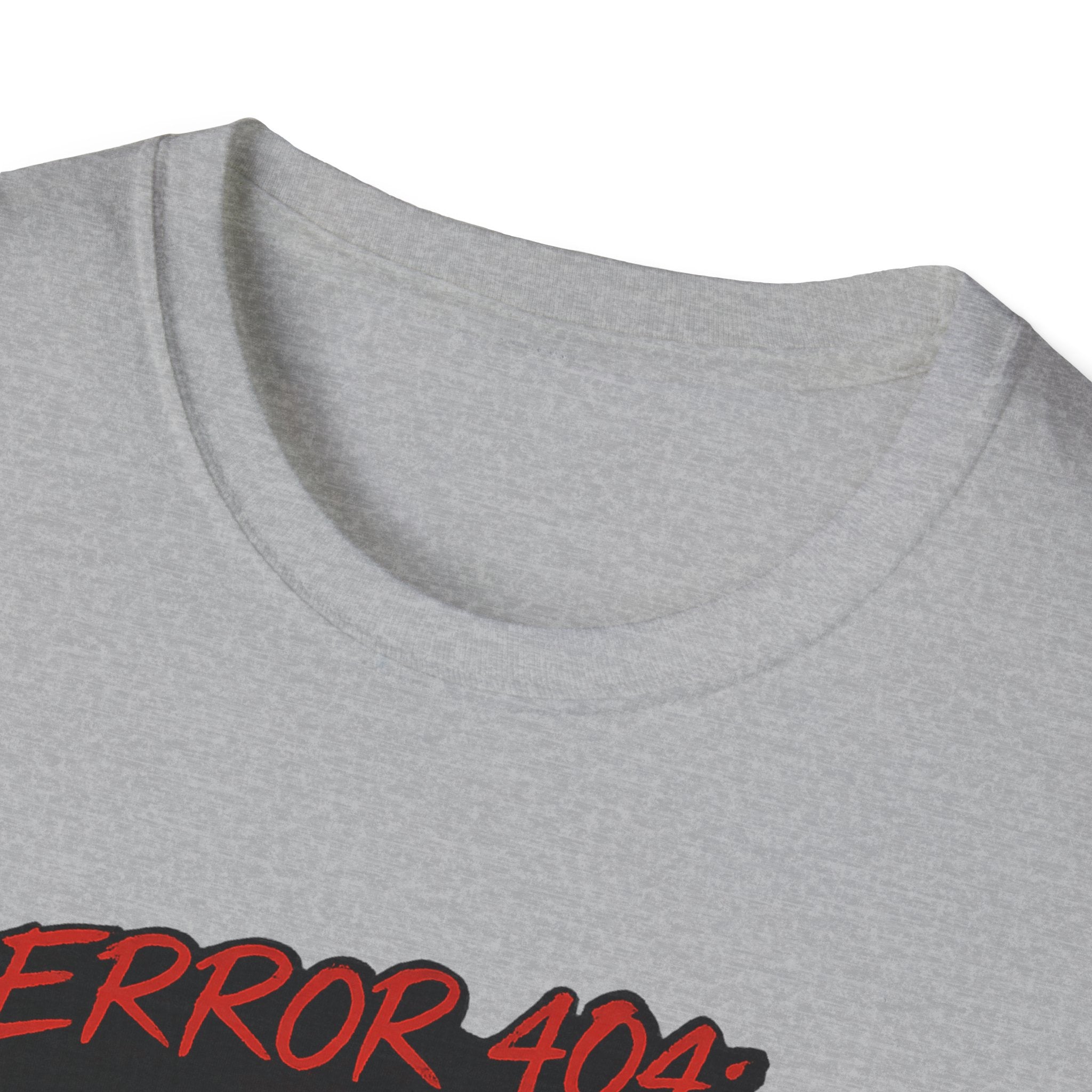Error 404 Black Cat in Red Flower T-Shirt | Social Battery Not Found