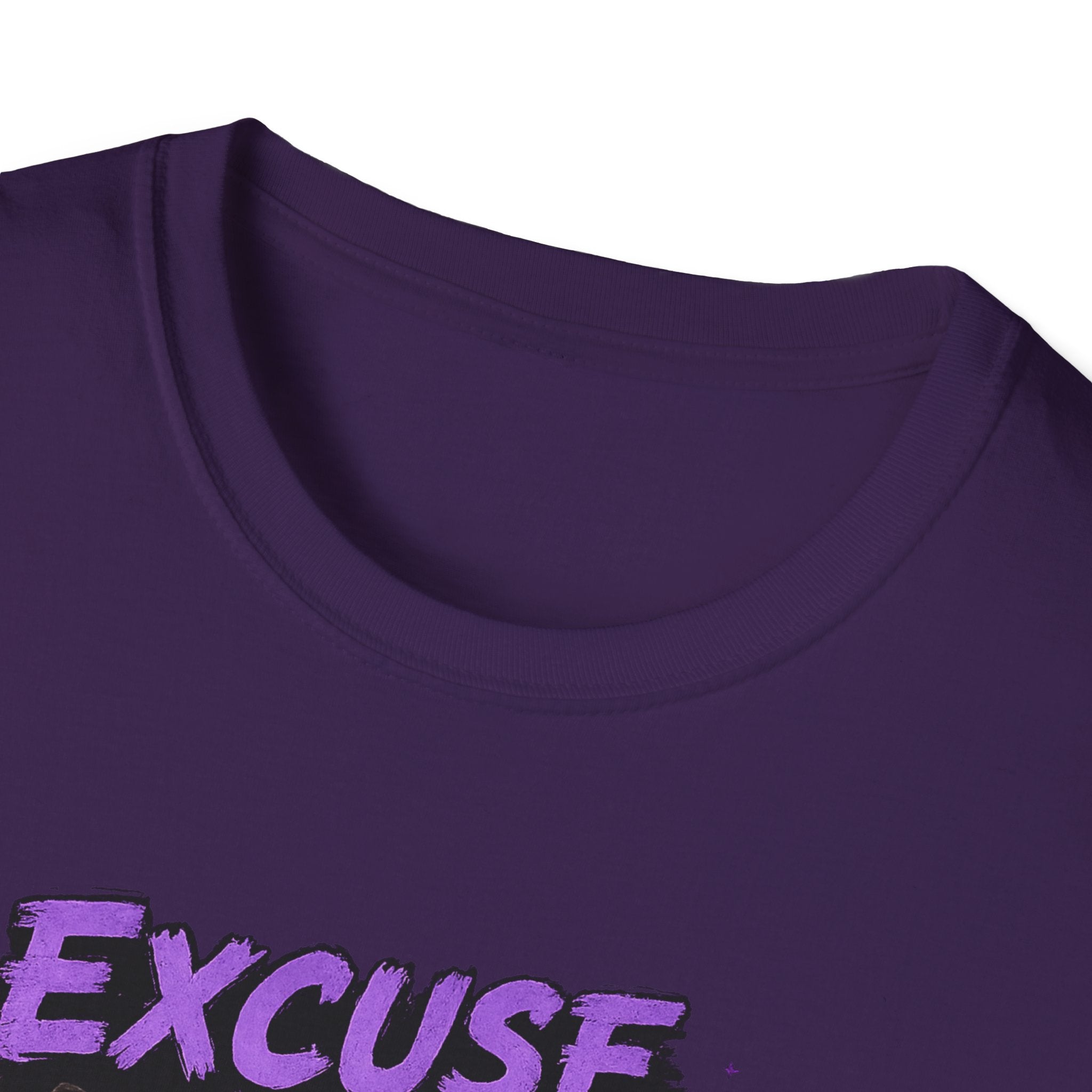 Excuse Me?! Black Cat Graphic T-Shirt | Retro Purple Horror Pop Art