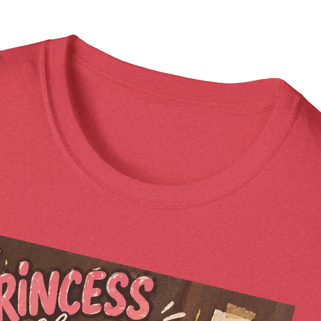 Princess and Chill Maltese Dog T-Shirt | Cute Dog Illustration
