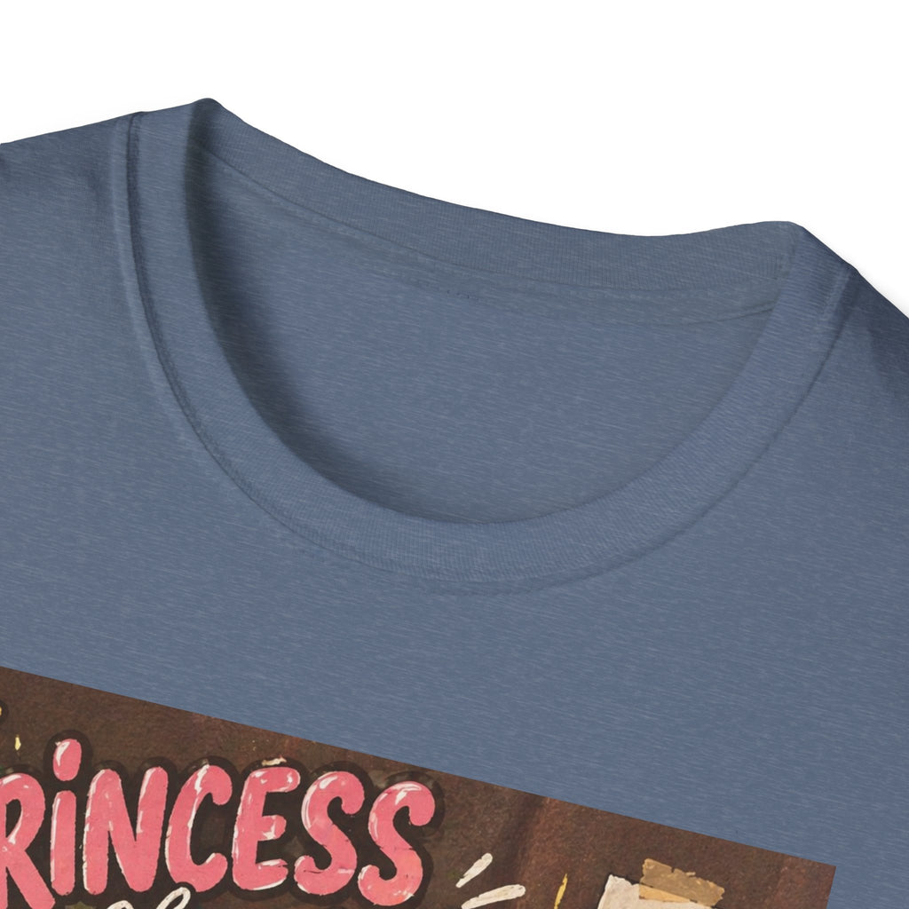 Princess and Chill Maltese Dog T-Shirt | Cute Dog Illustration