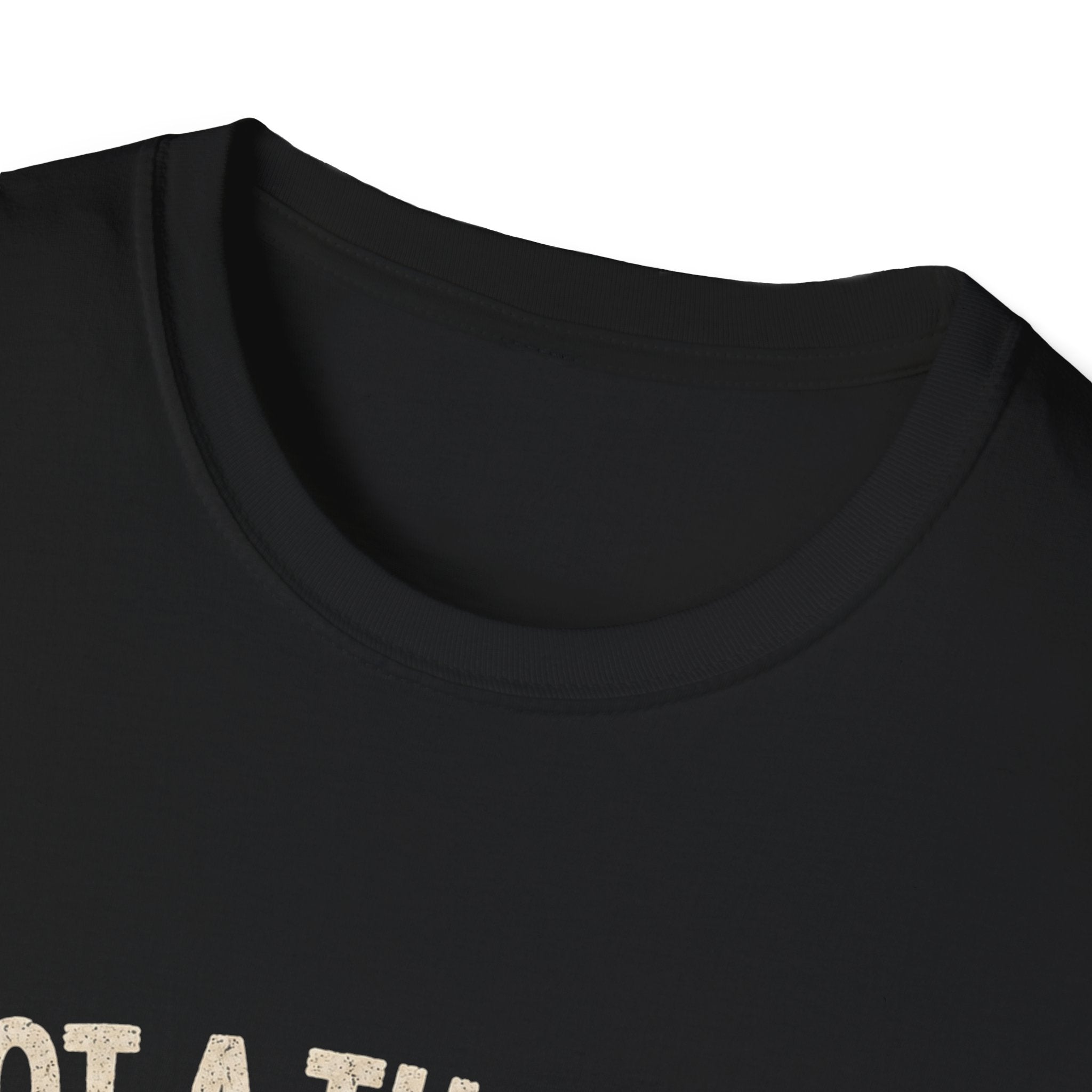 Not a Thought Behind These Eyes Cat T-Shirt | Funny Cat Face Tee