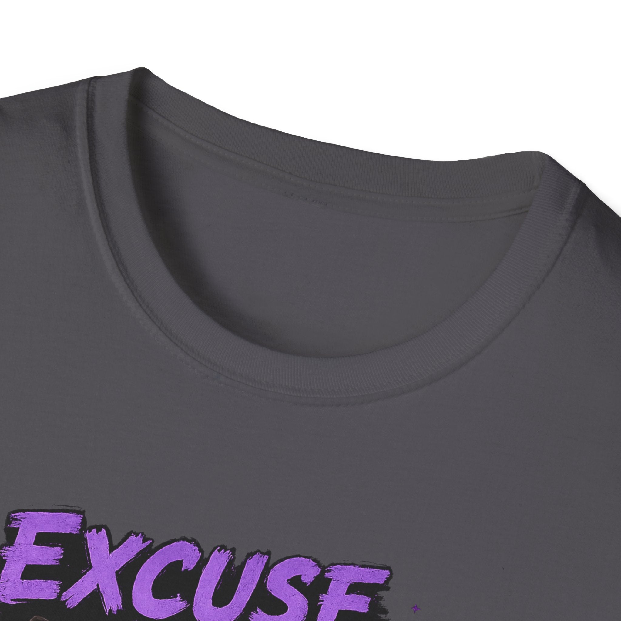 Excuse Me?! Black Cat Graphic T-Shirt | Retro Purple Horror Pop Art