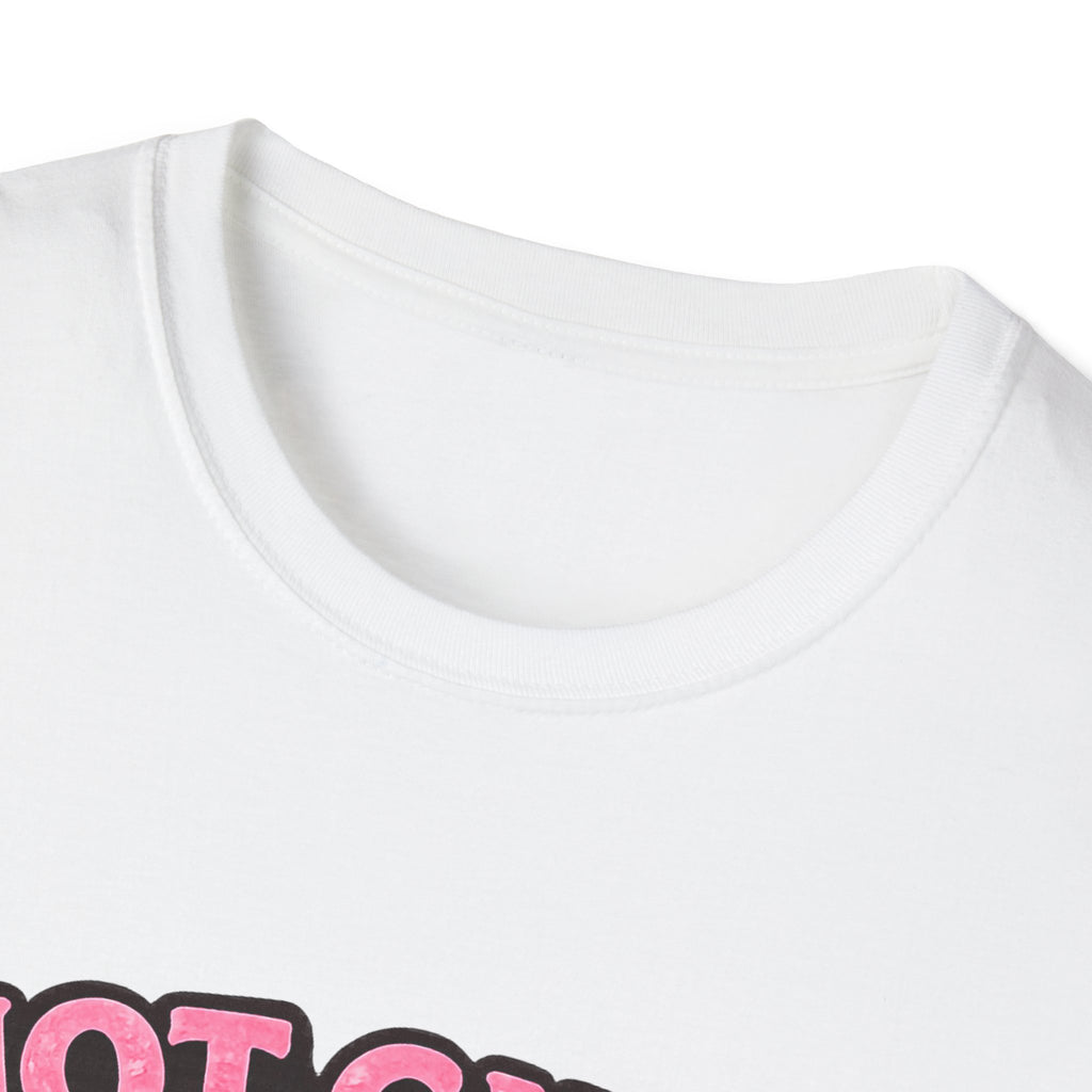 Hot Girls Sleep Like This T-Shirt | Cute Pug on Pink Donut Pillow