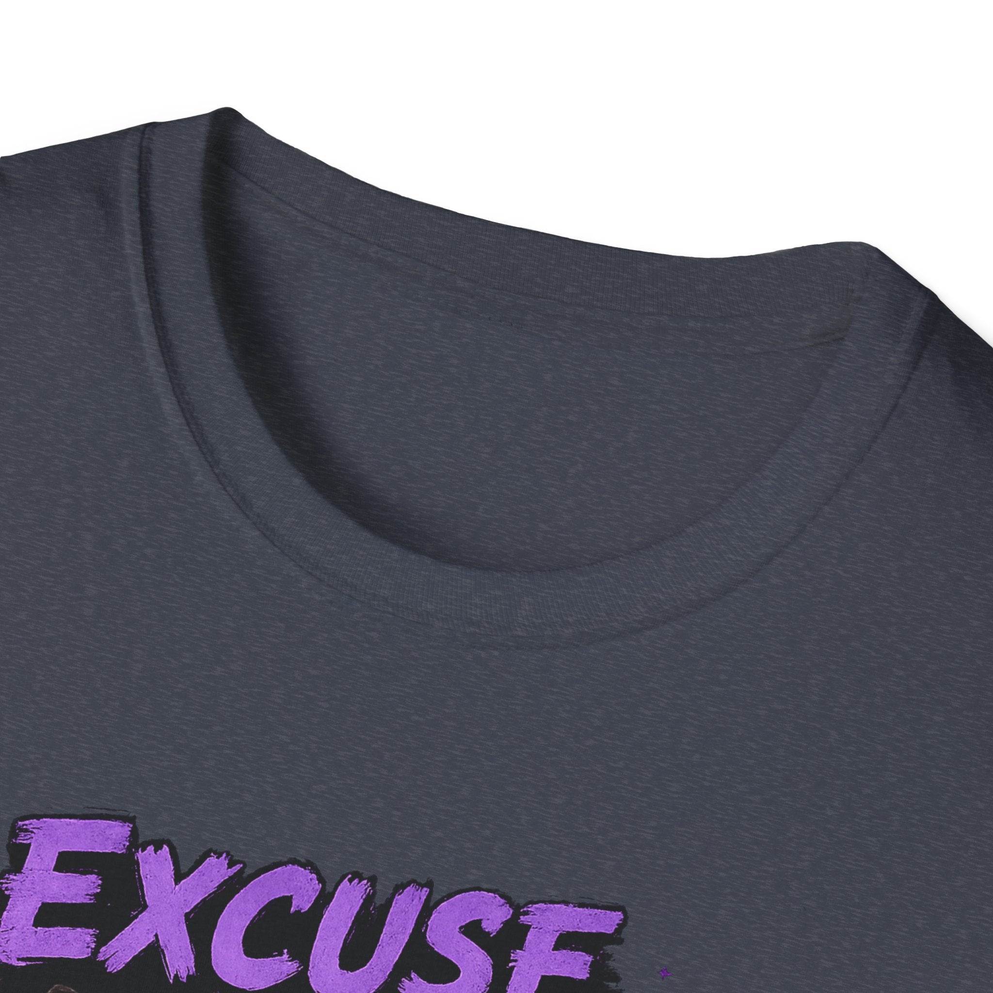 Excuse Me?! Black Cat Graphic T-Shirt | Retro Purple Horror Pop Art