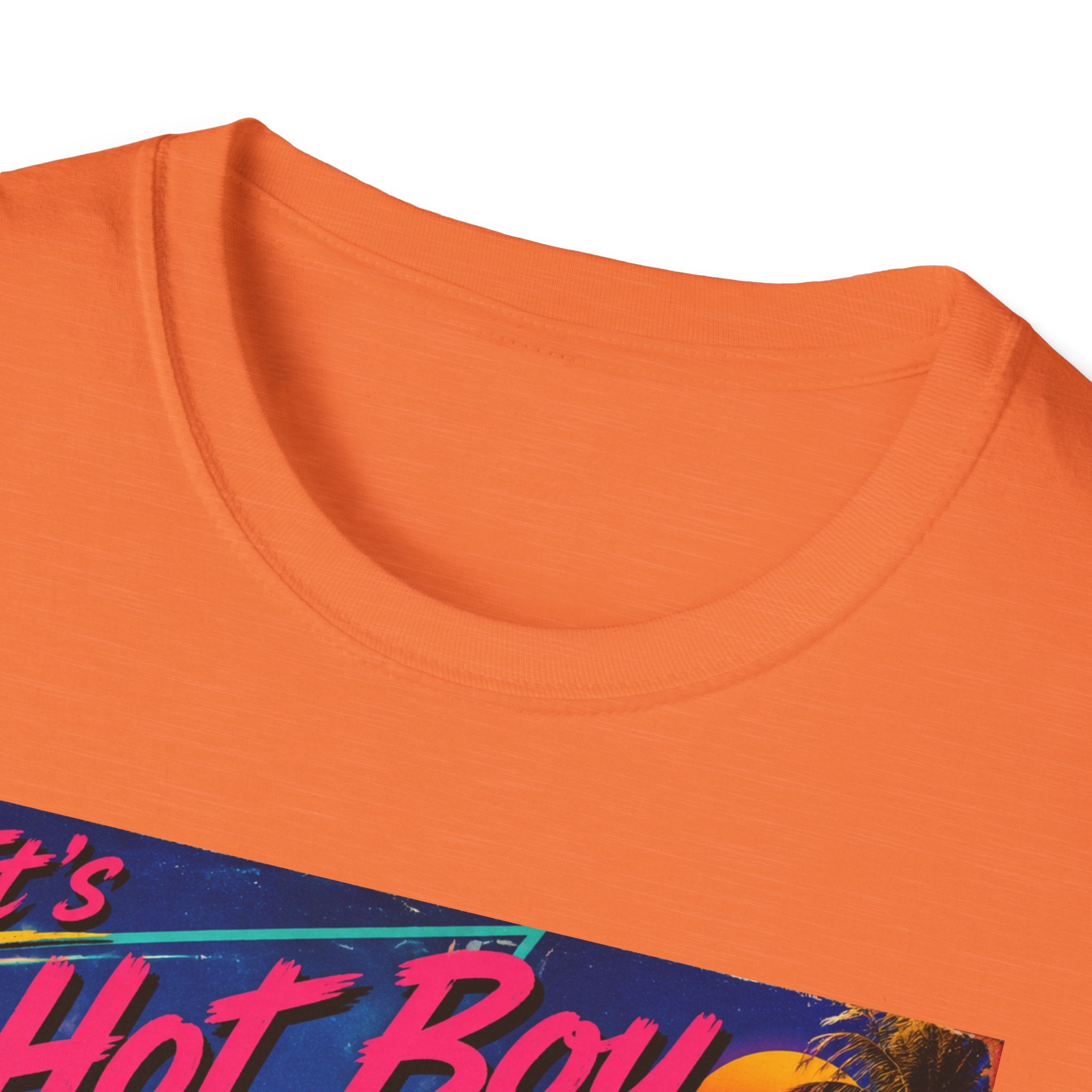 Hot Boy Summer Time cat graphic T-Shirt | retro beach vaporwave
