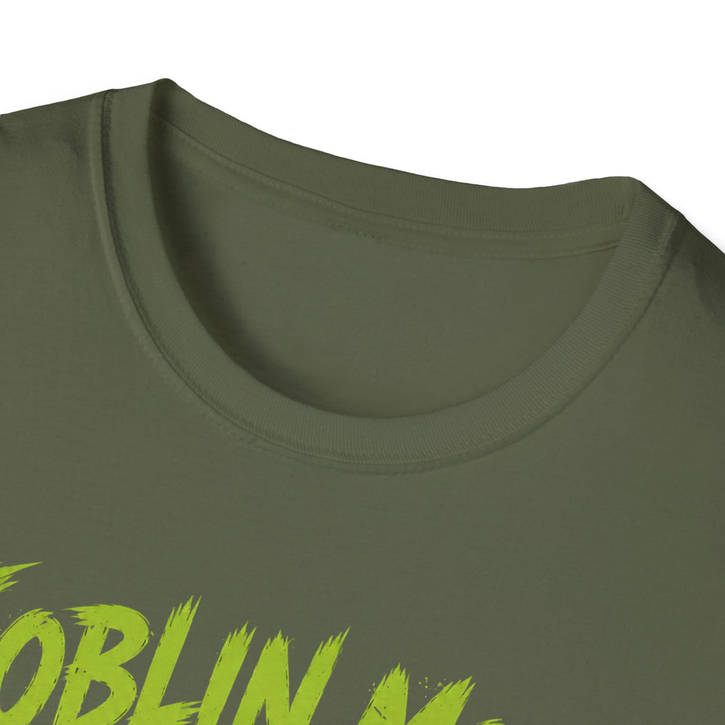 Goblin Mode Activated Cat T-Shirt | Fantasy Cat Illustration, Halloween Vibe