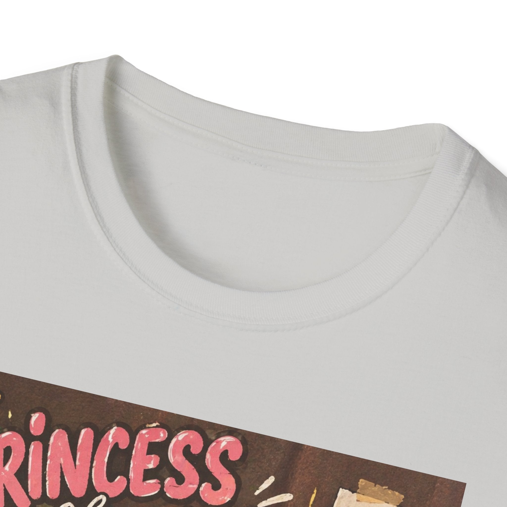 Princess and Chill Maltese Dog T-Shirt | Cute Dog Illustration