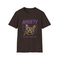 Anxiety Cat All Day Every Day T-Shirt | Cat Face Graphic Tee