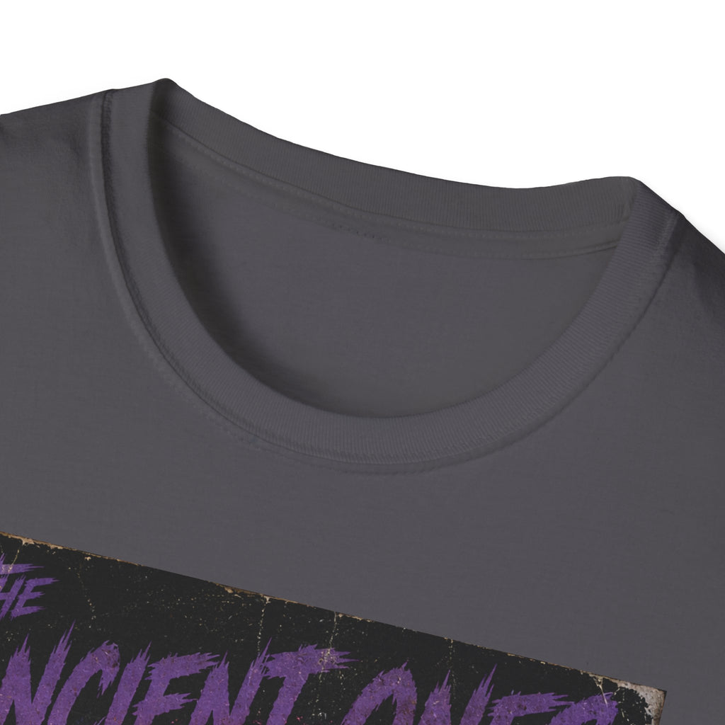 Ancient Ones Cat Horror Poster T-Shirt | Cthulhu Cat Hunger for Treats