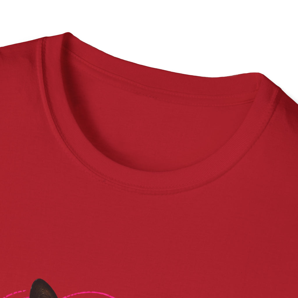 Confused Black Cat why did I walk in here? T-Shirt | Cat Humor Tee