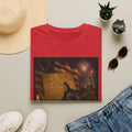 Liberty Cat 1776 T-Shirt | American Flag, Fireworks, Declaration of Independence Black Cat Fangs