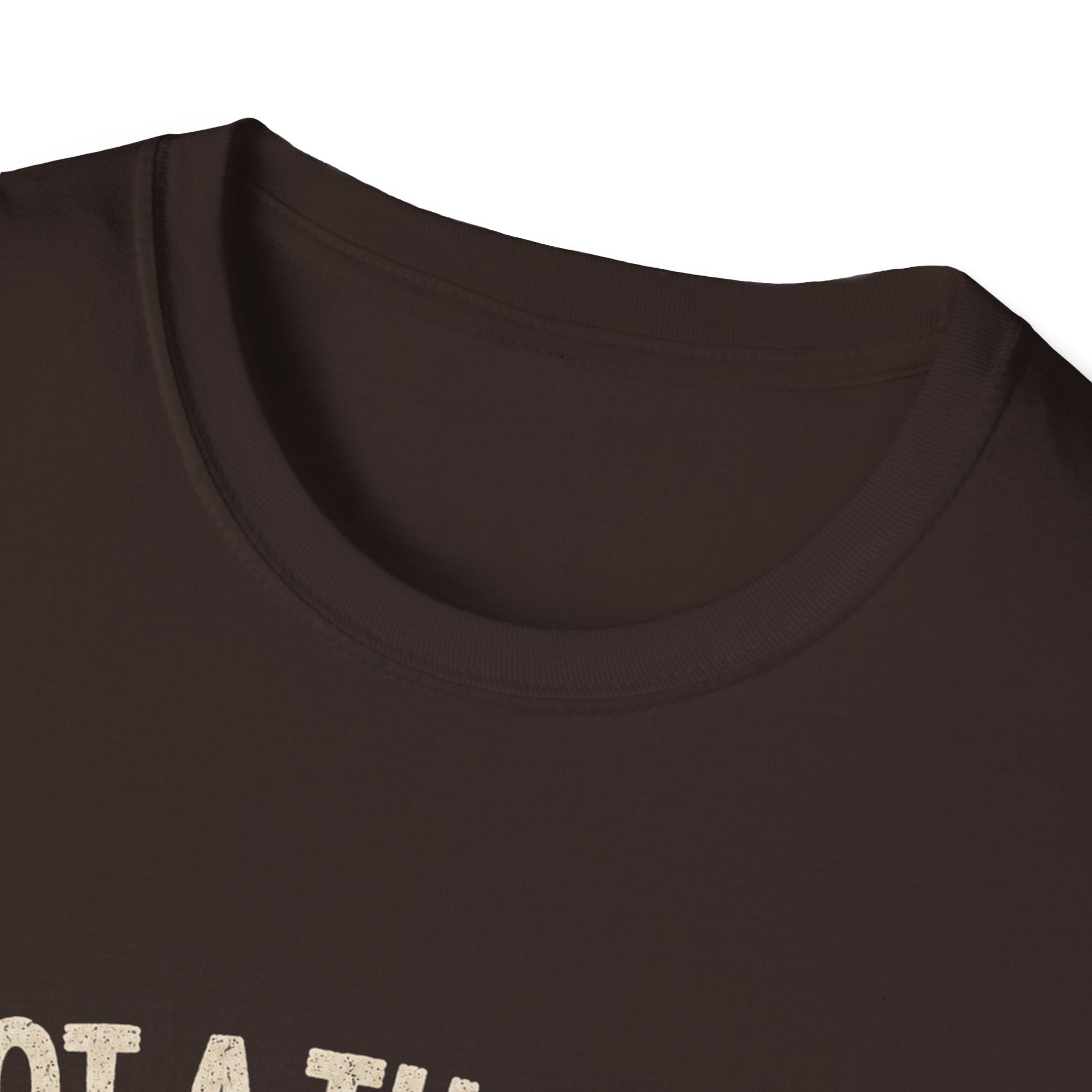 Not a Thought Behind These Eyes Cat T-Shirt | Funny Cat Face Tee