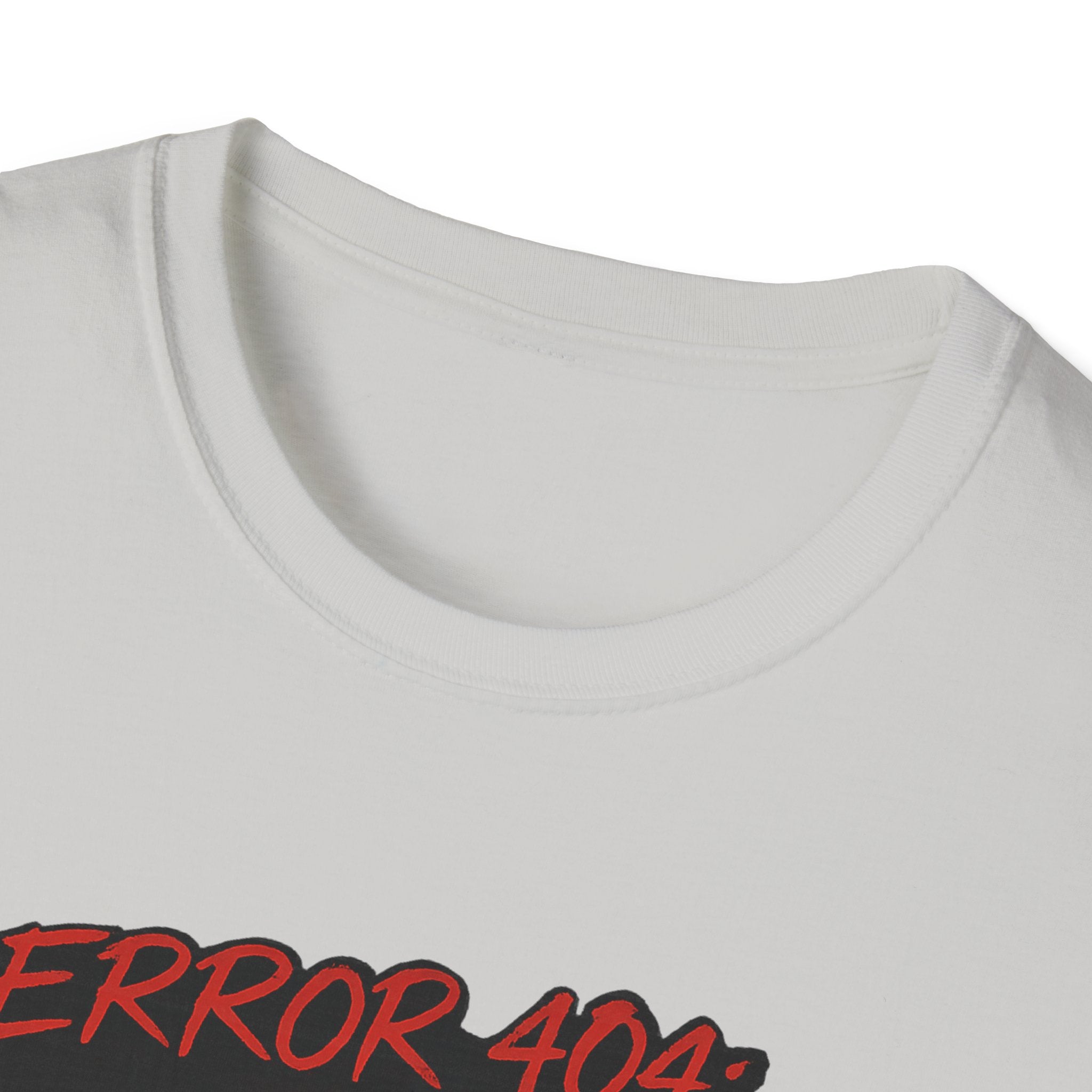 Error 404 Black Cat in Red Flower T-Shirt | Social Battery Not Found