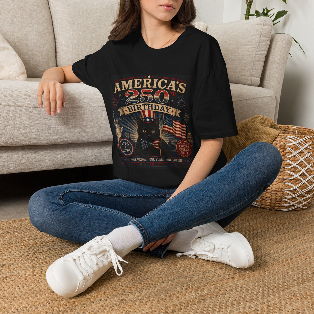 America's 250th Birthday T-Shirt | 1776–2026 Patriotic Graphic Tee
