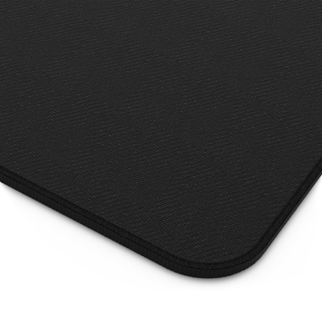 Gamer Cat Playing Controller Desk Mat | No Thoughts Just Games and Chaos