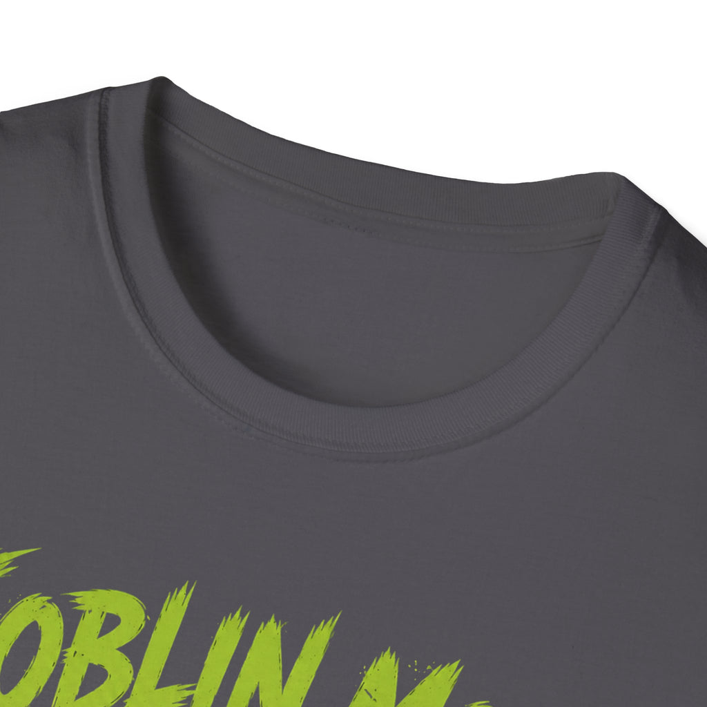 Goblin Mode Activated Cat T-Shirt | Fantasy Cat Illustration, Halloween Vibe