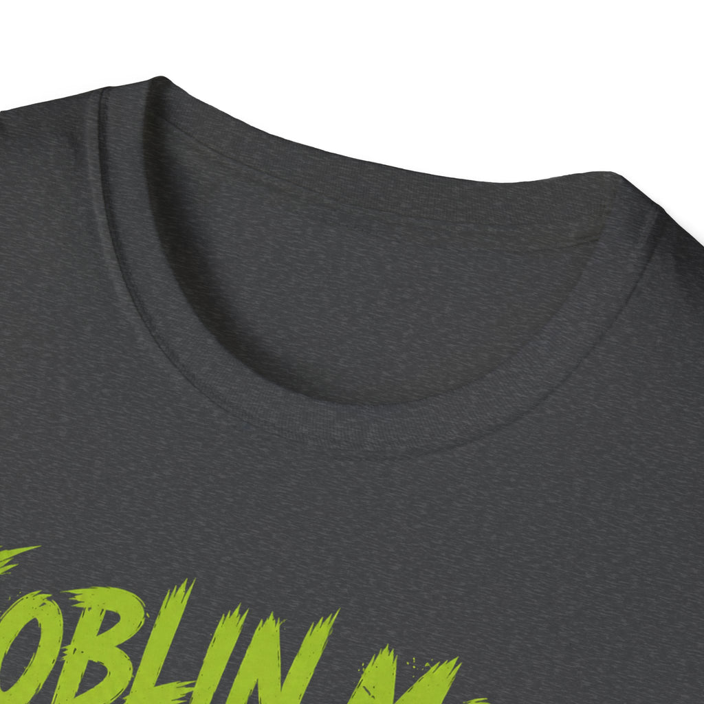 Goblin Mode Activated Cat T-Shirt | Fantasy Cat Illustration, Halloween Vibe