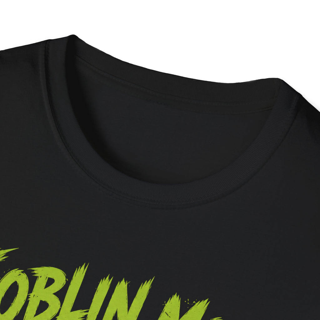 Goblin Mode Activated Cat T-Shirt | Fantasy Cat Illustration, Halloween Vibe