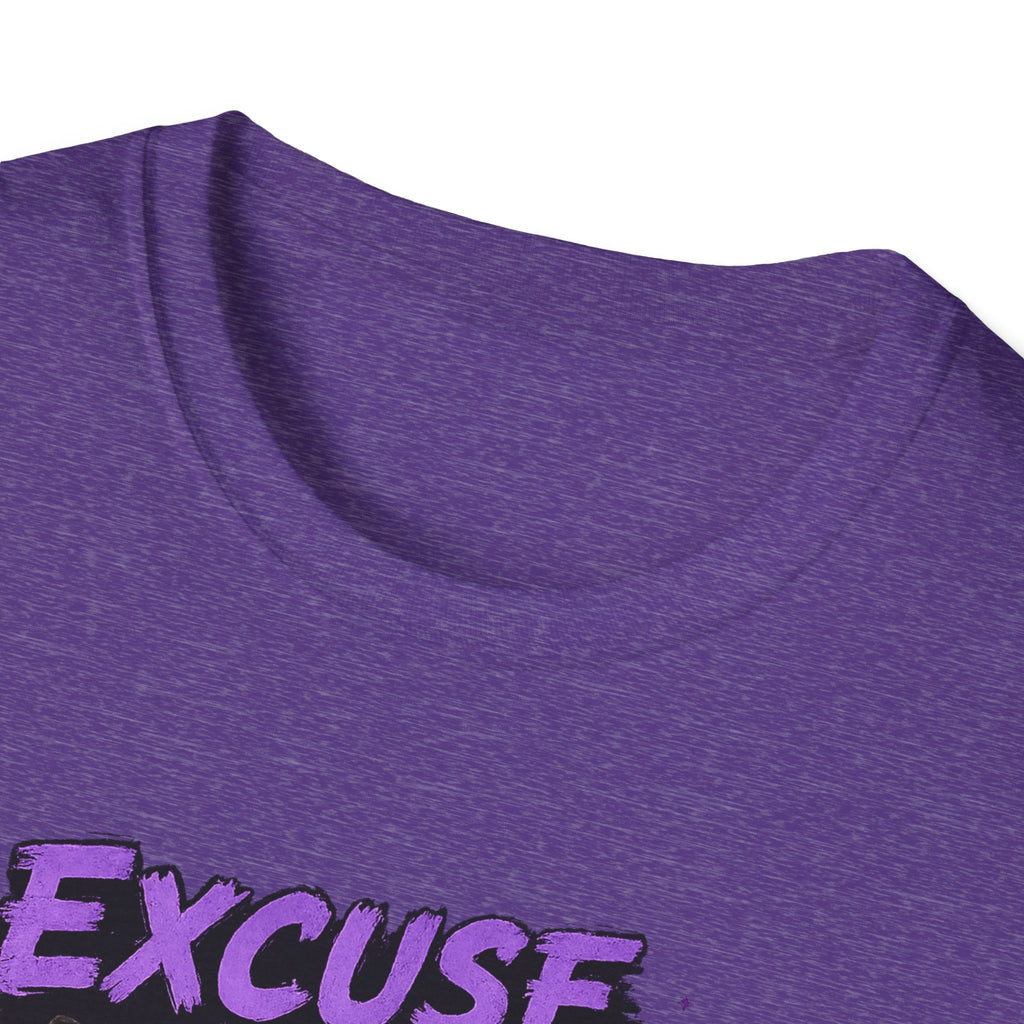 Excuse Me?! Black Cat Graphic T-Shirt | Retro Purple Horror Pop Art