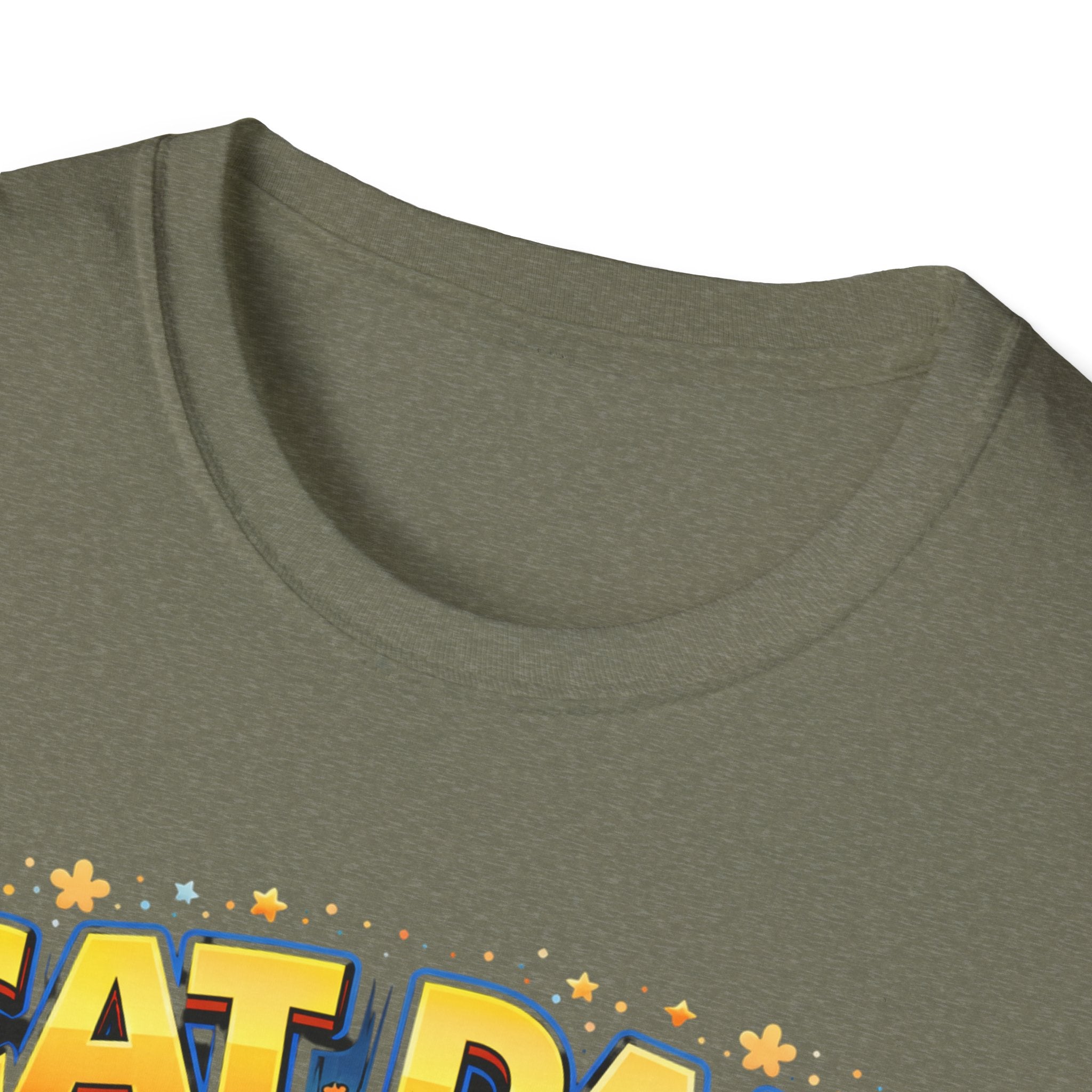 Cat Dad graphic T-Shirt | Cute kittens, colorful illustration, pet lover tee